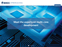 Tablet Screenshot of multicore-conference.com